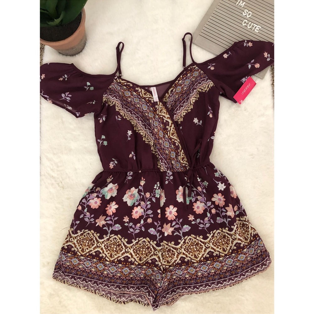 Brand New Floral Romper